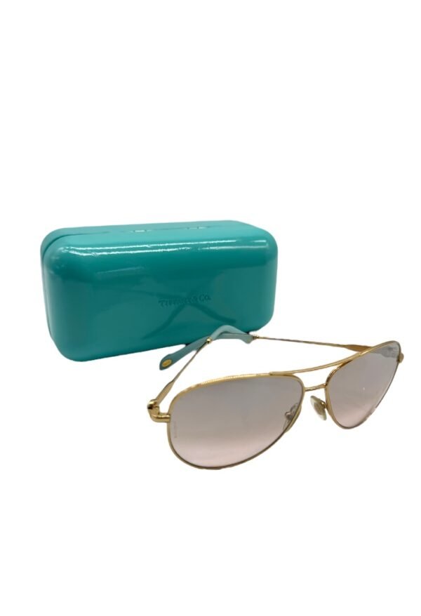 TIFFANY & CO – SUNGLASSES AVIATOR BLUE - Image 12